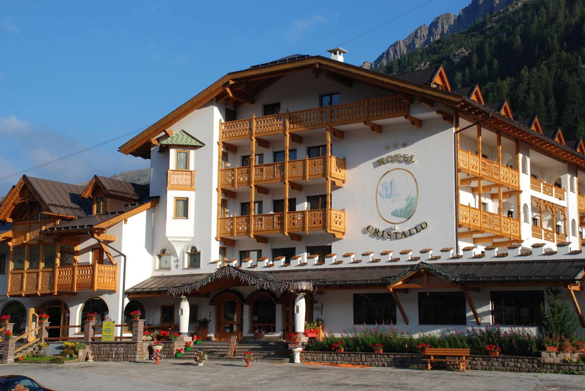 Hotel Cristallo Col de San Pellegrino Extérieur photo